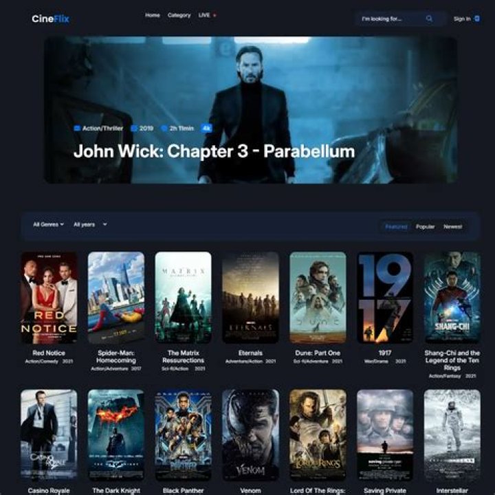 10 movie site
