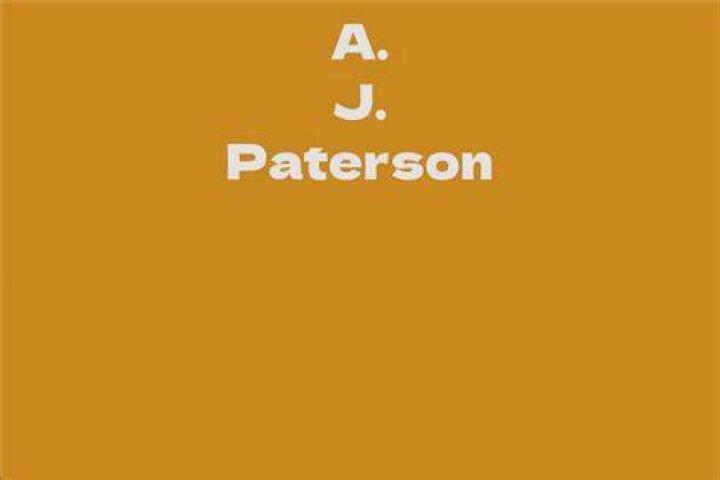A. J. Paterson