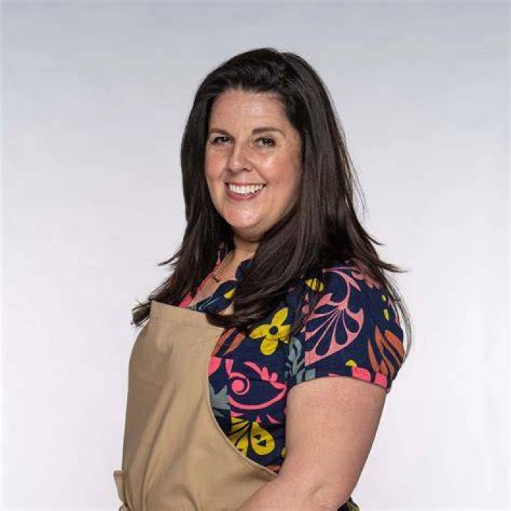 Amanda in The Great British Bake Off