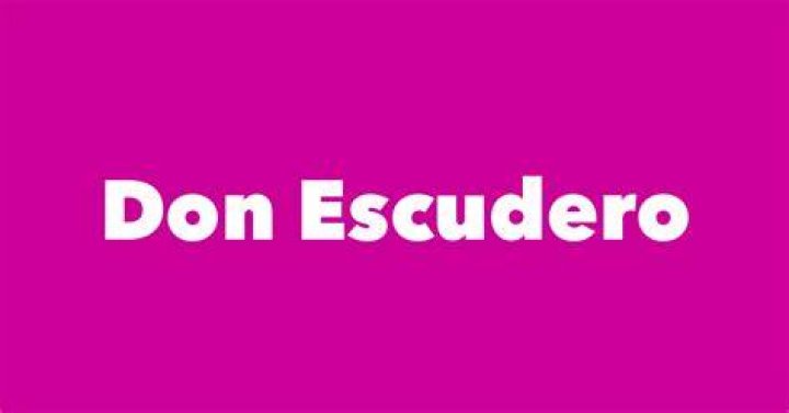 Don Escudero