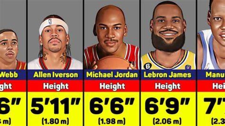 Lebron James Height, Weight and Stats
